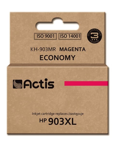 ACTIS Actis KH-903MR Tusz (zamiennik HP 903XL T6M07AE; Standard; 12ml; czerwony) - Nowy Chip
