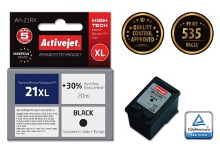 Activejet Activejet AH-21RX Tusz (zamiennik HP 21XL C9351A; Premium; 20 ml; czarny)
