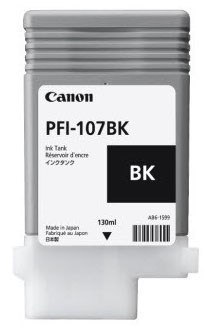 Canon Canon PFI-107BK Oryginalny Czarny 1 szt.