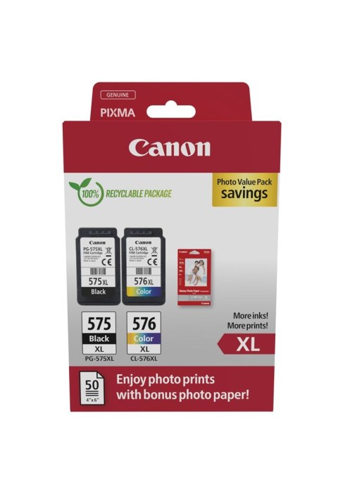 Canon Zestaw tuszów PG-575XL /CL-576XL PVP