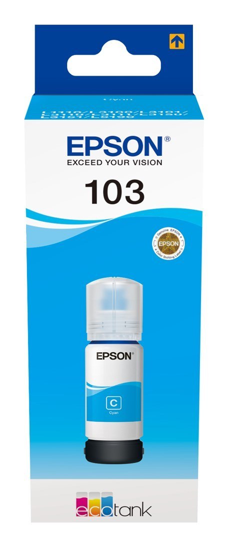 Epson Tusz Epson C13T00S24A (oryginał 103; 65 ml; niebieski)