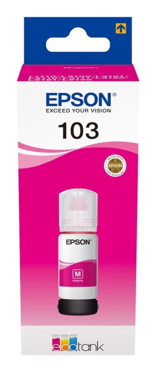 Epson Tusz Epson C13T00S34A (oryginał 103; 65 ml; czerwony)