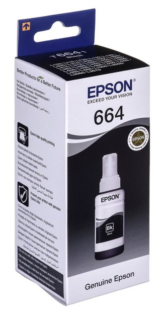 Epson Tusz Epson C13T66414A (oryginał ; 70 ml; czarny)