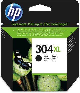Hewlett-Packard Tusz HP czarny HP 304XL , HP304XL=N9K08AE, 300 str.
