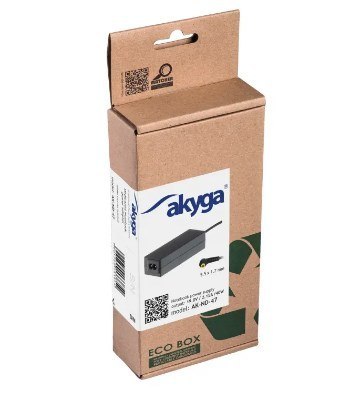 Akyga Zasilacz sieciowy Akyga AK-ND-47 do notebooka Acer, DELL, Packard Bell (19 V; 2,15 A; 40W; 5.5 mm x 1.7 mm)