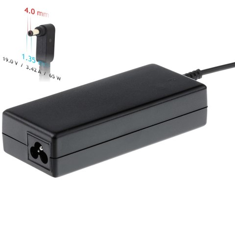 Akyga Zasilacz sieciowy Akyga AK-ND-55 do notebooka Asus (19 V; 3,42 A; 65W; 4 mm x 1.35 mm)