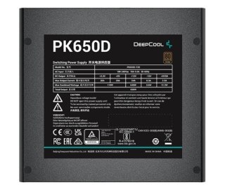 DEEPCOOL Zasilacz Deepcool PK650D 650W Bronze
