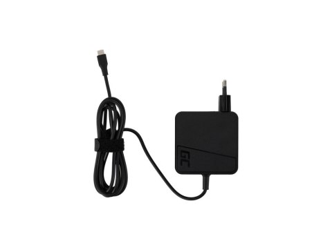 Green Cell GREEN CELL ZASILACZ / ŁADOWARKA USB-C 65W 5V-9V-12V-15V/3A, 20V/3.25A POWER DELIVERY (AD134PV2)