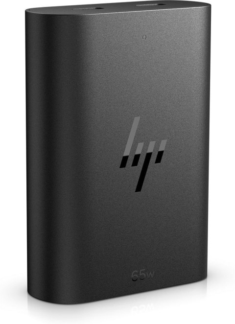 Hewlett-Packard Zasilacz sieciowy HP 65W GaN Laptop Charger 2xUSB-C czarny 600Q7AA