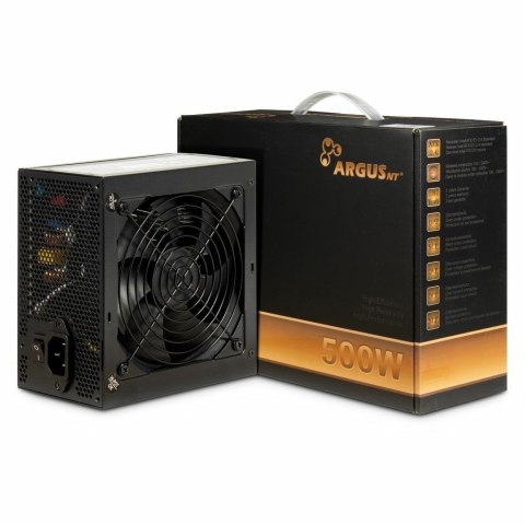 Inter-Tech Zasilacz Inter-Tech ArgusNT BPS-500 - 500 W - 100 - 240 V - 47 - 63 Hz - 7/3,5 A - 100 W - 420 W