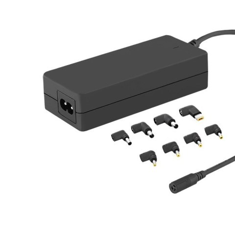 Qoltec Zasilacz Qoltec 50011 do notebooka (18,5 V, 19 V, 19,5 V, 20 V; 3,25 A, 3,42 A, 3,5 A; 65W; 4.8 mm, 5.0 mm, 5.5 mm, 6.5 mm, 7.4 