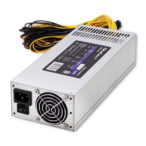 Qoltec Zasilacz Qoltec 50350 1850W Szary