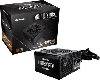 Asrock Zasilacz ASRock CHALLENGER 650W 80 Plus Bronze