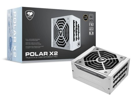 COUGAR COUGAR Zasilacz POLAR X2 1050W ATX3.1/80 Plus Platynowy/Modułowy