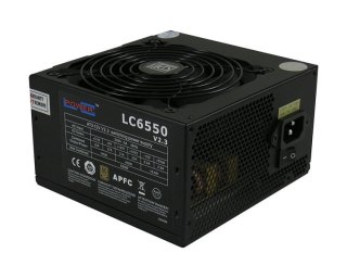 LC-POWER LC-Power LC6550 V2.3 moduł zasilaczy 550 W 20+4 pin ATX ATX Czarny