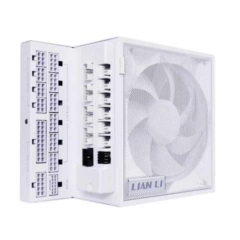 LIAN LI Lian Li EDGE GOLD 1200 80 PLUS Gold Netzteil, PCIe 5.1, ATX 3.1 - 1.200 Watt, weiß, inkl. USB-Hub