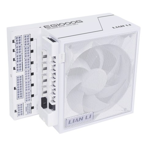 LIAN LI Zasilacz Lian Li EDGE GOLD 1000 80 PLUS Gold Netzteil, PCIe 5.1, ATX 3.1 - 1.000 Watt, weiß, inkl. USB-Hub