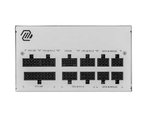 MSI Zasilacz MSI MAG A850GL PCIE5 WHITE 850W 80+ Gold ATX 3.1