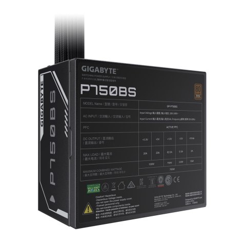 Gigabyte Zasilacz Gigabyte P750BS 750W 80+ Bronze