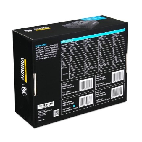 IBOX Zasilacz IBOX AURORA 500W 14 CM FAN ZIA500W14CMBOX
