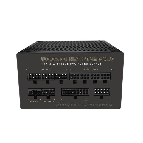 MODECOM MODECOM ZASILACZ VOLCANO HEX 750W GOLD ATX 3.1