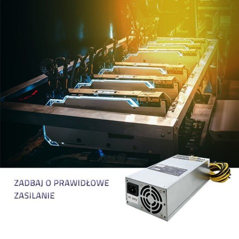 Qoltec QOLTEC ZASILACZ PCI-E SMART 1600W