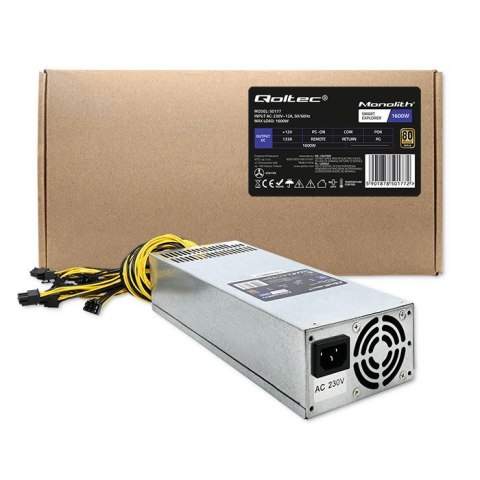 Qoltec QOLTEC ZASILACZ PCI-E SMART 1600W