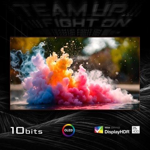 Gigabyte GIGABYTE AORUS FO32U EK monitor komputerowy 80 cm (31.5") 3840 x 2160 px 4K Ultra HD OLED Czarny