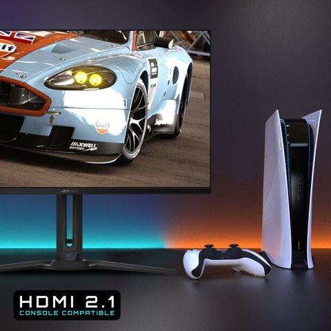 Gigabyte GIGABYTE AORUS FO32U EK monitor komputerowy 80 cm (31.5") 3840 x 2160 px 4K Ultra HD OLED Czarny