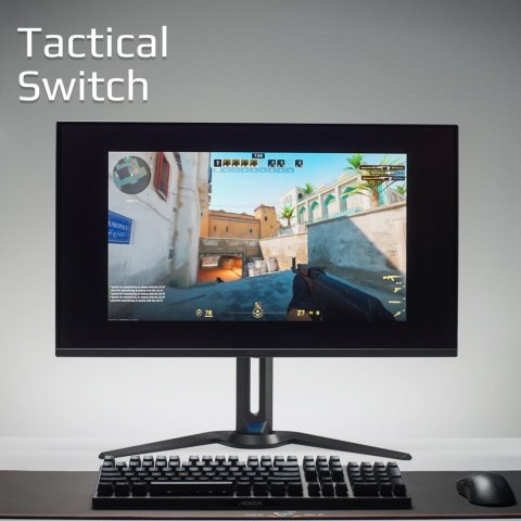 Gigabyte GIGABYTE AORUS FO32U EK monitor komputerowy 80 cm (31.5") 3840 x 2160 px 4K Ultra HD OLED Czarny