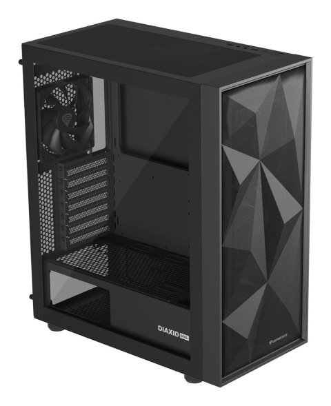 NATEC NATEC OBUDOWA GAMINGOWA GENESIS DIAXID 605F MIDI TOWER USB-C Z OKNEM CZARNA