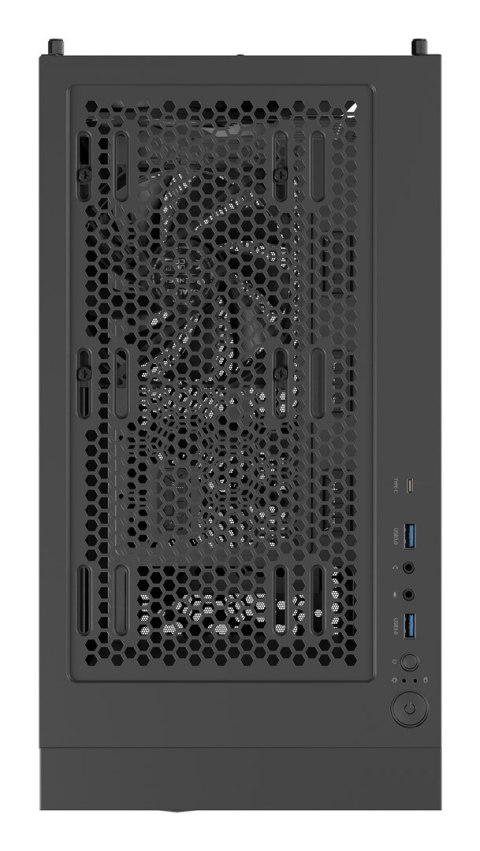 NATEC NATEC OBUDOWA GAMINGOWA GENESIS DIAXID 605F MIDI TOWER USB-C Z OKNEM CZARNA