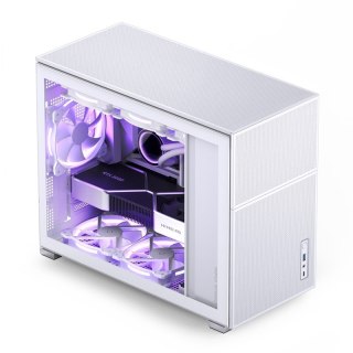 Jonsbo Jonsbo D31 MESH Micro-ATX Obudowa, Szkło Hartowane - białe