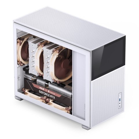 Jonsbo Jonsbo D31 MESH Screen Obudowa Micro-ATX, Szkło Hartowane - biała