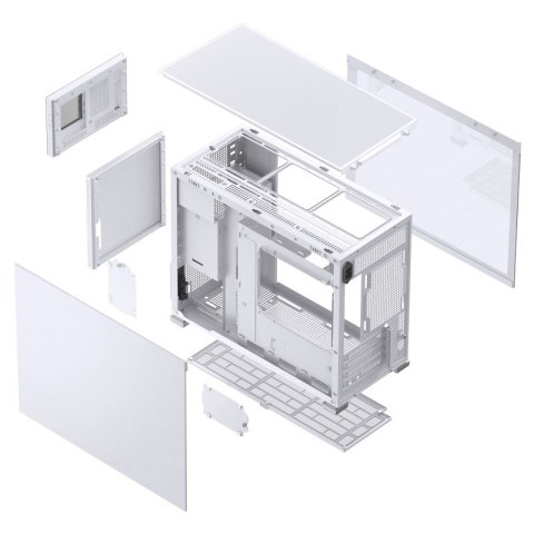 Jonsbo Jonsbo D31 MESH Screen Obudowa Micro-ATX, Szkło Hartowane - biała