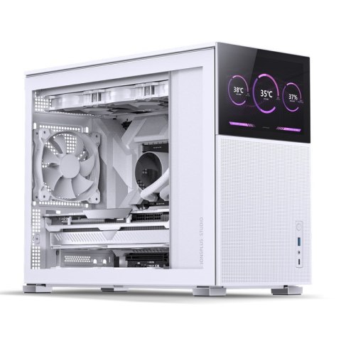 Jonsbo Jonsbo D31 MESH Screen Obudowa Micro-ATX, Szkło Hartowane - biała