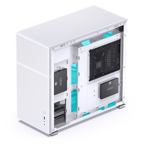 Jonsbo Obudowa komputerowa Jonsbo D41 Mesh biała