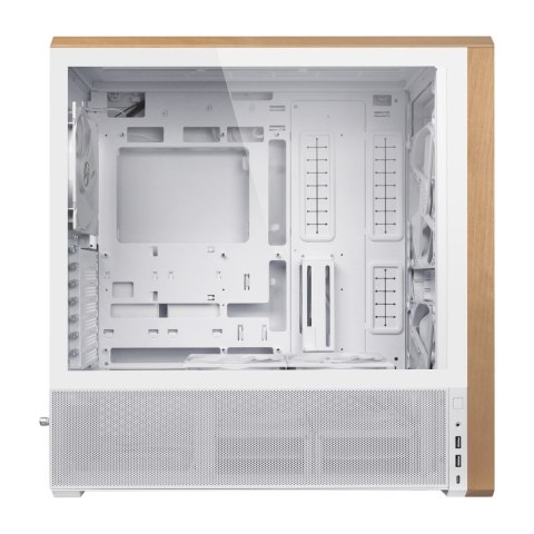 LIAN LI Obudowa PC Lian Li Lancool 217, Midi-Tower, ATX, szkło hartowane - biały