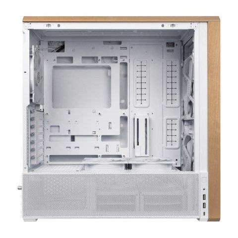 LIAN LI Obudowa PC Lian Li Lancool 217, Midi-Tower, ATX, szkło hartowane - biały