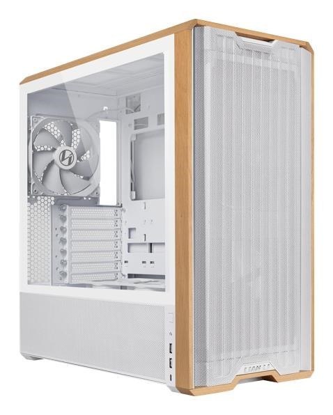 LIAN LI Obudowa PC Lian Li Lancool 217, Midi-Tower, ATX, szkło hartowane - biały