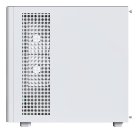 Montech Drewniana obudowa PC Montech XR, Midi-Tower, ATX, ARGB, Szkło hartowane - biała