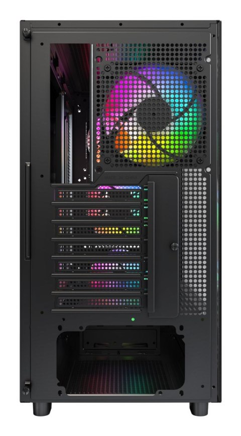 Montech Drewniana obudowa PC Montech XR, Midi-Tower, ATX, ARGB, szkło hartowane