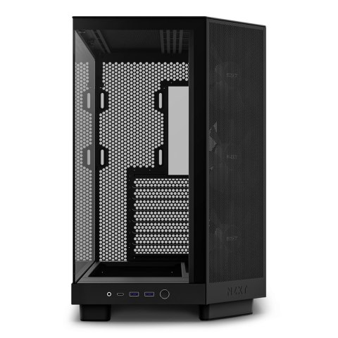 NZXT NZXT OBUDOWA KOMPUTEROWA NZXT H6 FLOW RGB MIDI TOWER Z OKNEM CZARNA