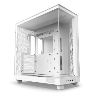 NZXT NZXT OBUDOWA KOMPUTEROWA NZXT OBUDOWA H6 FLOW MIDI TOWER Z OKNEM BIAŁA
