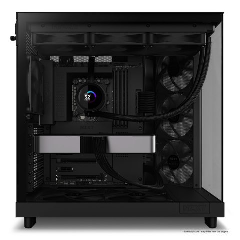 NZXT NZXT OBUDOWA KOMPUTEROWA NZXT OBUDOWA H6 FLOW MIDI TOWER Z OKNEM CZARNA