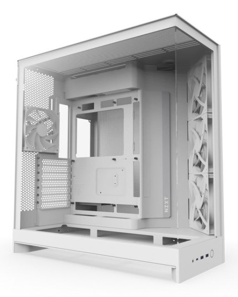 NZXT Obudowa NZXT H9 Flow Midi Tower Biały