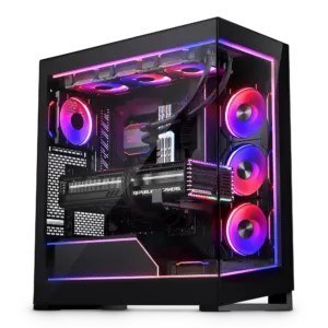 Phanteks Phanteks NV5 Premium DRGB Kit + Power Hub, 3x na ramę zewnętrzną, 1x osłona płyty głównej - czarna