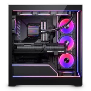 Phanteks Phanteks NV5 Premium DRGB Kit + Power Hub, 3x na ramę zewnętrzną, 1x osłona płyty głównej - czarna