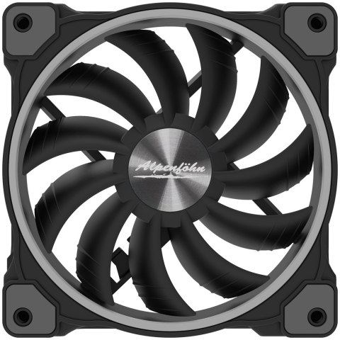 Alpenföhn Alpenföhn Wing Boost 3 Obudowa komputera, Procesor Wentylator 12 cm Czarny 3 szt.
