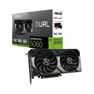 Karta graficzna ASUS DUAL OC RTX 5060 8 GB GDDR7 BOX , NAJLEPSZA WERSJA _!
